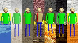 Evolution of Baldi&#39;s Disasters: Flood, Fog, Nuked, Fire, Volcano, Lava Becomes an Dangerous!