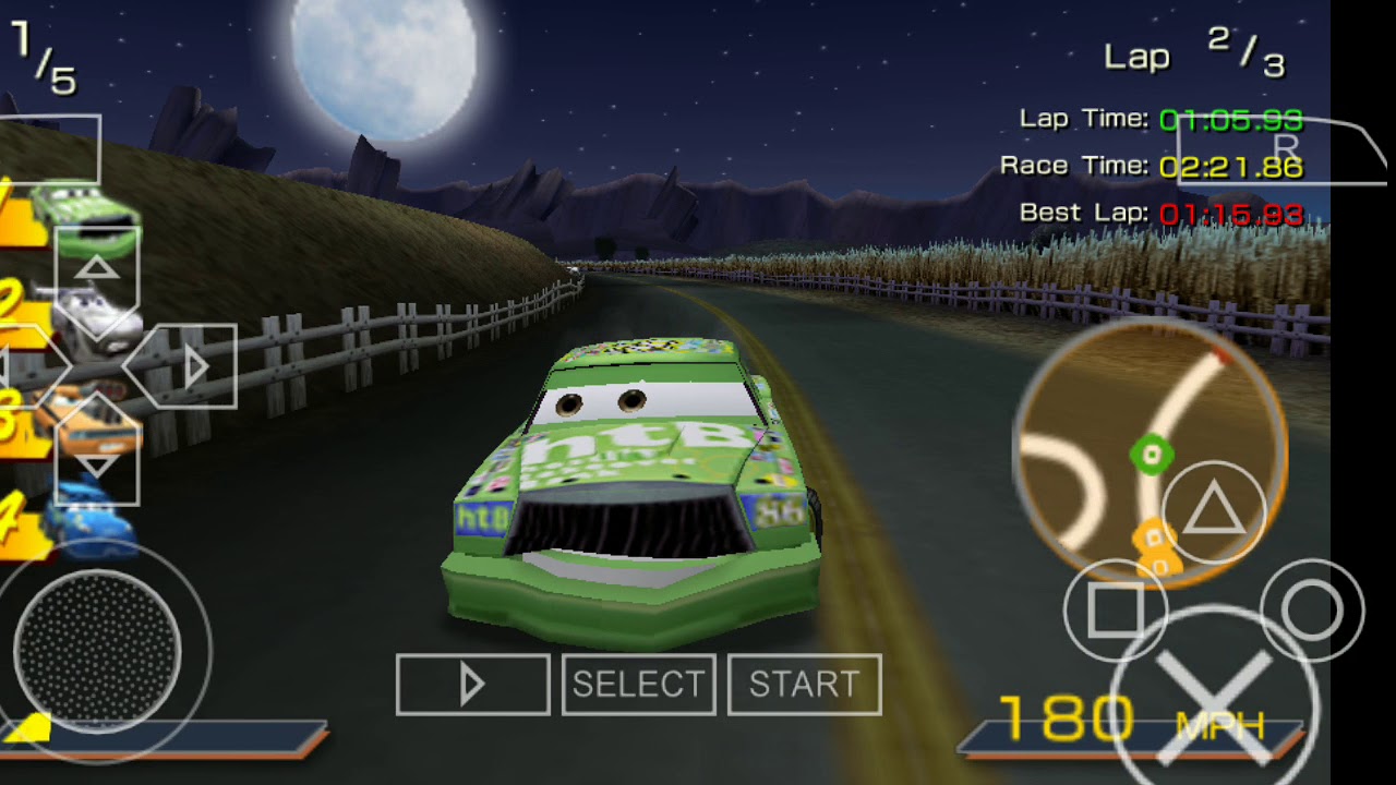 Cars psp part 7 YouTube