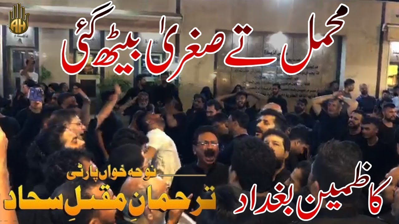 MAHMAL TY SUGHRA BEHT GAI | TAJUMAN E MAQTAL E SAJJAD NEW NOHA 2024  | AMEER E HUSSAIN