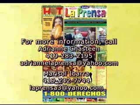 La Prensa sales by Adrianne and Marisol