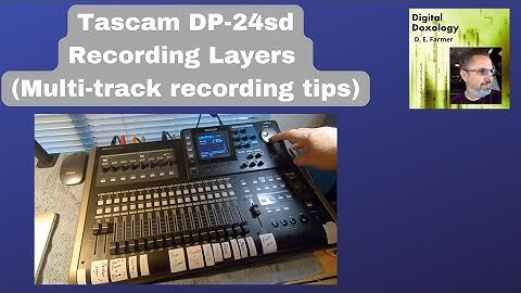 Tascam DP-24sd - Multitrack Recording Tips