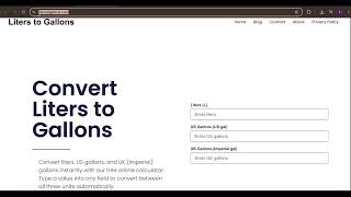 100 Liters to Gallons | Convert 100 L into US & UK Gallons Easily