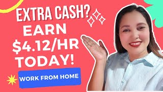 Looking To Make Some Extra Cash? Work From Home And Earn $4.12/hour Or 230 Php Today! I Audio Class by Hazel D' Great 216 views 6 months ago 10 minutes, 16 seconds