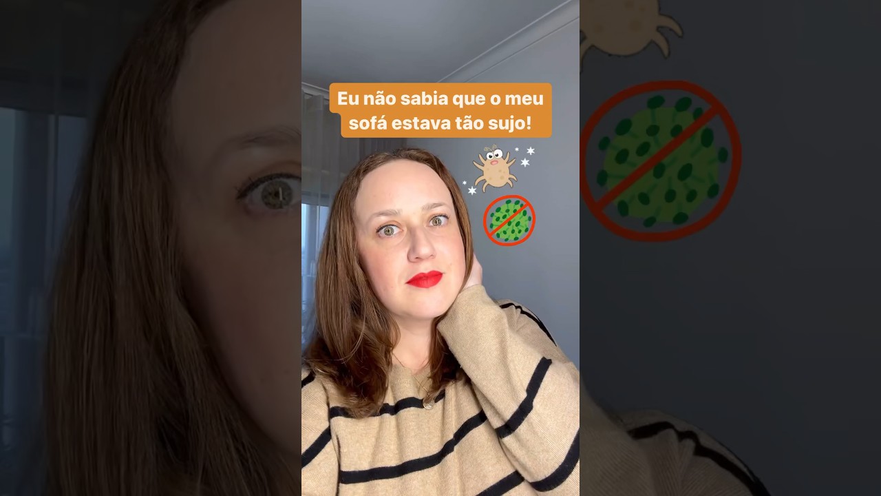 Não acredito a sujeira que estava meu sofá!