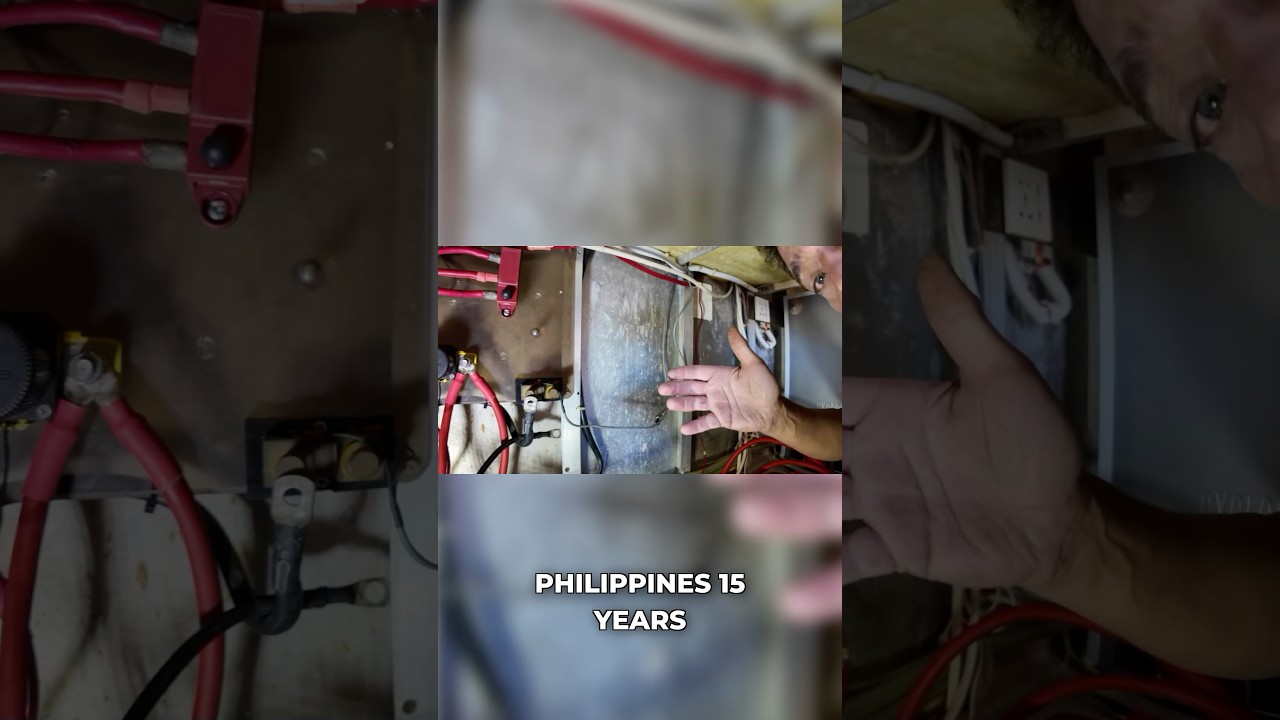 ⁣DIY Boat Electrical Upgrade: New Bus Bars!
