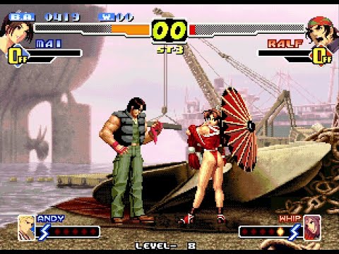 639: King of Fighters 2000 NEOGEO MVS \ Robert, Clark, Mai, Andy
