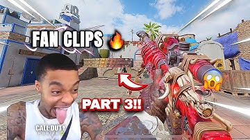 Rating My Fans Most INSANE COD Mobile Moments 😳[part 3]
