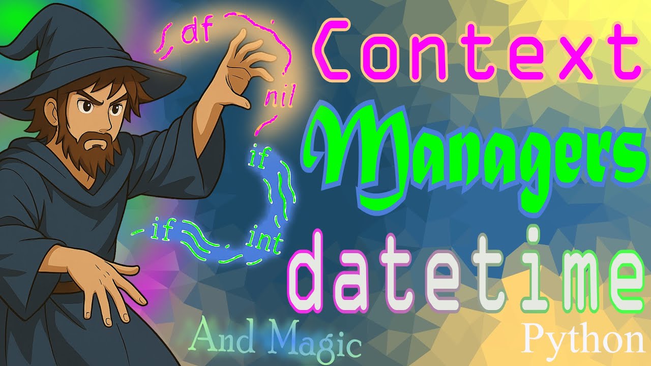 Mastering Python's Magic: Context Managers & Time Travel with datetime ...