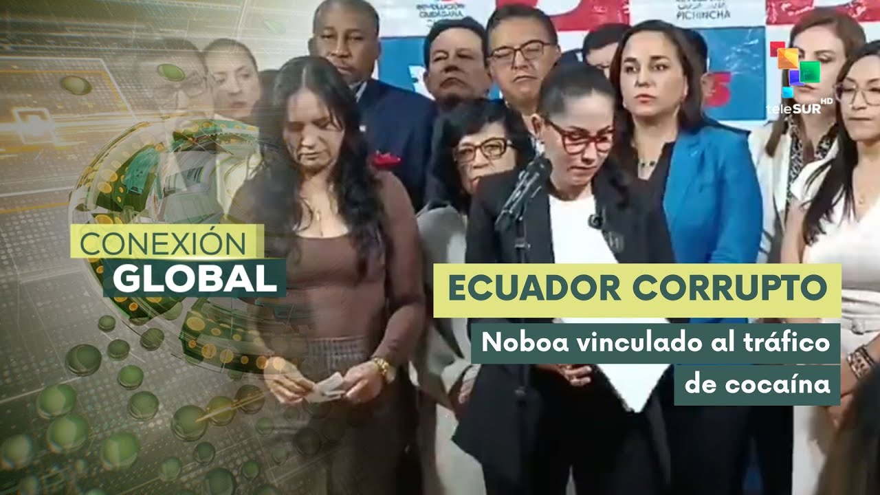 González: El gobierno de Ecuador es el de la corrupción - YouTube