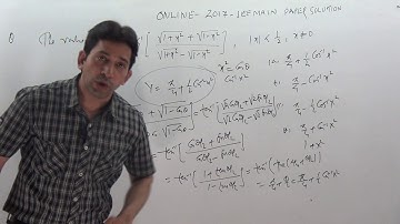 IIT-JEE main  2017 math paper solutions | JEE Math Solved Papers | JEE Previous Years Solved Papers