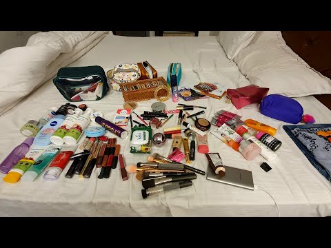 my skincare & makeup for rishikesh trip | RARA | uttrakhand tour | why I carry all these ?