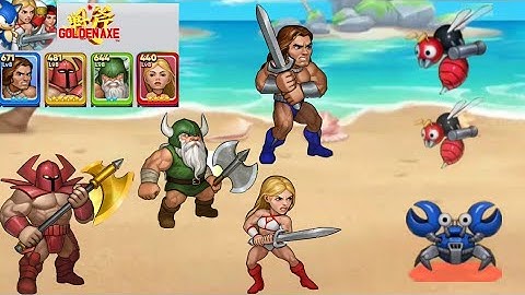 Golden Axe || Sega Heroes || (Android,ios) Gameplay - Walkthrough
