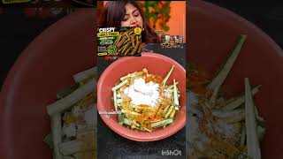 Super Crispy Bhindi Fry 🔥 | Perfect Snack Recipe#shorts