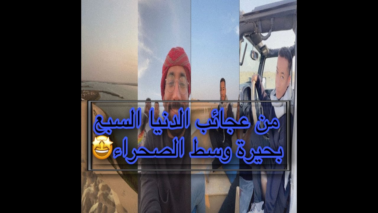 العشير (احدى عجائب الدنياء السبع بحيرة وسط الصحراء) فقط في الاحساء 🤩
