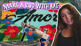 How To Tuft A Rug From Beginning To End