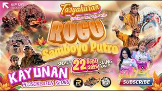 Live Jaranan ROGO SAMBOYO PUTRO Live Kayunan Plosoklaten Kediri PELANGI AUDIO
