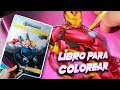 Artista Profesional de Youtube colorea un libro de dibujos para NIÑOS! | Ironman | ArteMaster