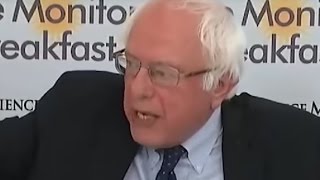 Bernie Sanders Yells At Reporter Profile