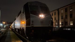 NJT RailFanning At Waldwick Station SUFFERN Local train With Friendly Engineer 3/15/22