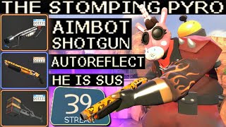 The Stomping Pyro🔸10000  Hours Experience (TF2 Gameplay)
