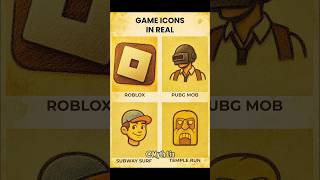 Game Icons In Real… 😱 #edit