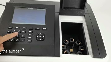 C7000 espectrofotômetro de feixe único uv vis