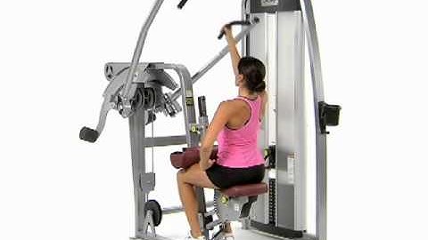 Unilateral, Close Grip Lat Pull  - Cybex Eagle Lat Pull