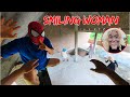 Smiling Woman Chases Team Spider Man Part 14 | Horror Parkour POV
