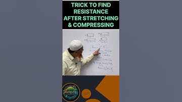 ⚡️Simple Trick to Calculate Resistance After Stretching & Compressing!🔥