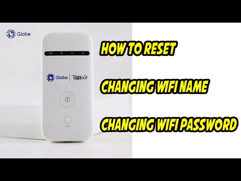 How To Reset Globe Tattoo ZTE Model | Changing Wifi Name & Password