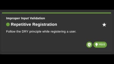 OWASP Juice Shop Improper Input Validation - Repetitive Registration :: Pinoy Pentest Vlog