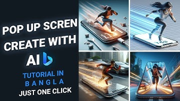 3D POP OUT Effect with AI #artificialintelligence #ai