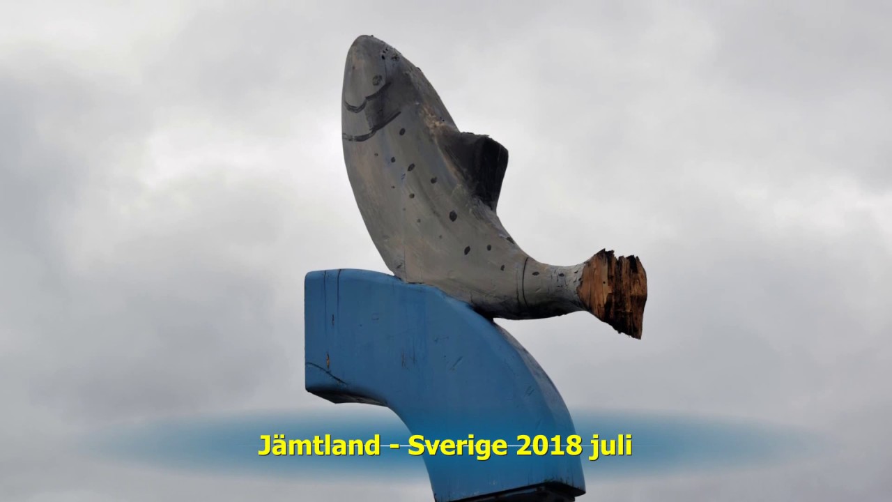 - 340 -  **Fiskevägen** Krokom - Häggsjövik - Valsjöbyn Sverige 2018
