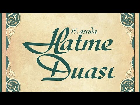 Hatme-i Hâcegân Duası