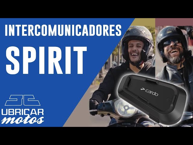 Todo sobre los intercomunicadores CARDO - SPIRIT 