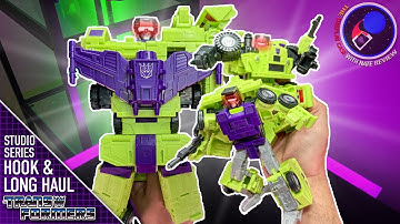 Transformers Devastator Long Haul, Hook Studio-serie uitpakken en review