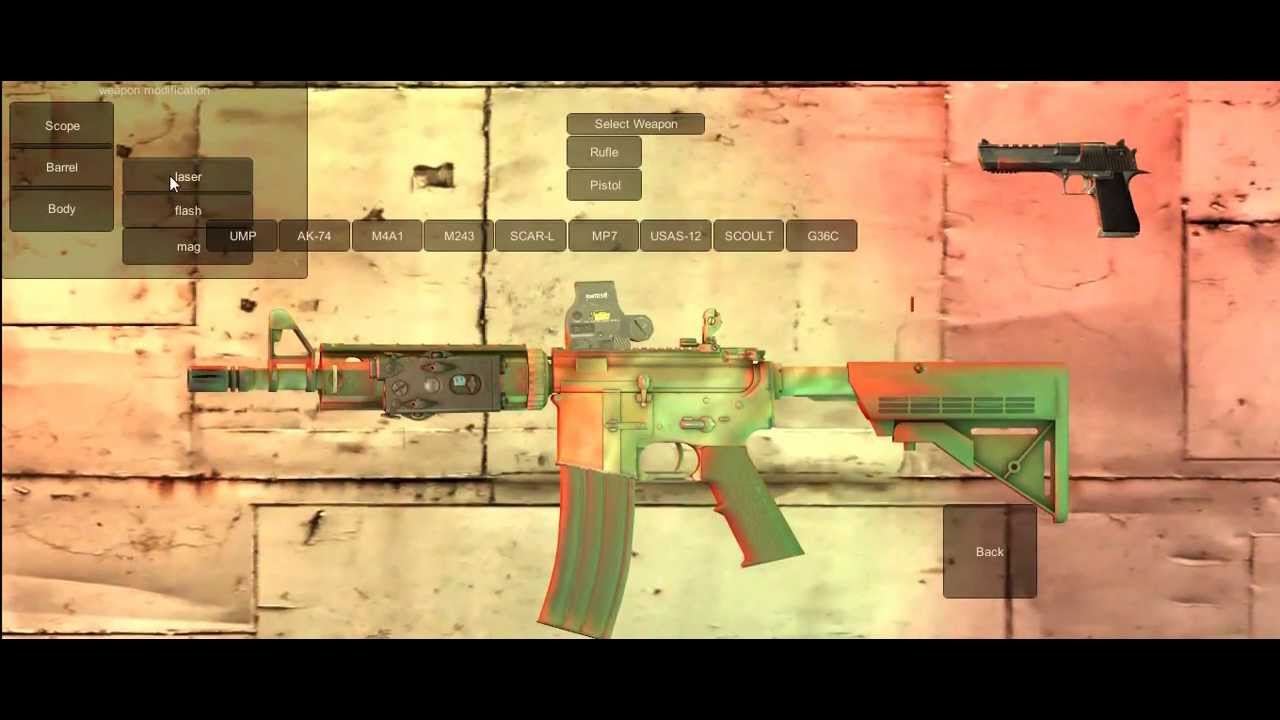 Weapon modernization system (UNITY3D) - YouTube