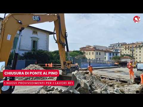 Video Chiusura di Ponte al Pino per RFI: modifiche alla circolazione per sostituzione cavalcaferrovia