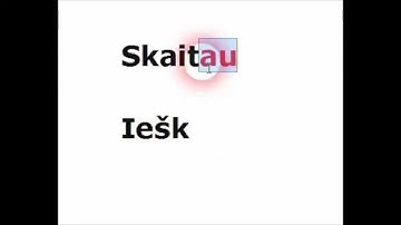 Lithuanian Lesson 8 - Verbs: Conjugation 3