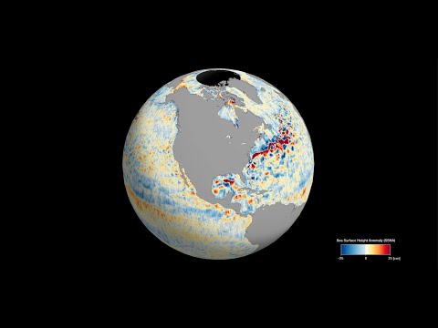 See This Space-Based View of Global Sea Levels From SWOT Data