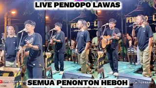ZIDAN & NANDO BAWAIN LAGU VIRAL DI PENDOPO LAWAS SEMUA PENONTON HEBOH