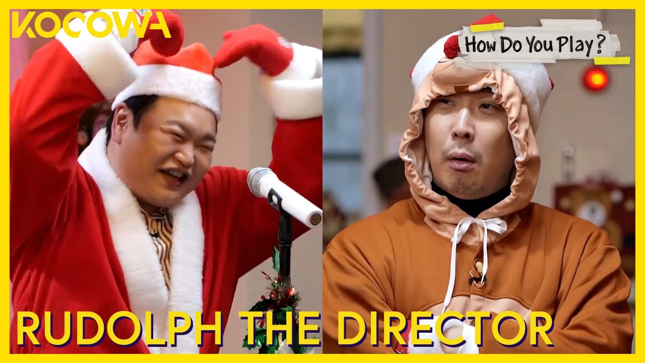 Santa's Reindeers Help Him Make A Sweet Video For His Wife! | How Do You Play EP214 | KOCOWA+