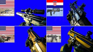 All SniperGhostWarriorContracts2 Reload Animations|NO HUD|Real Names|Origins|Muzzle veloc|Catridges.