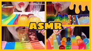 Asmr En İyi Jeli̇bon Jöle Yeme Vi̇deolari Karışık Şekerli Atıştırmalıklar Asmr Eating