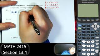 Calculus 3 - Module 1 - Section 13.4