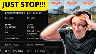 PLEASE STOP DOING THIS!!!!!!! (rant inspired by Witcher 3 Remastered PC System Requirements)