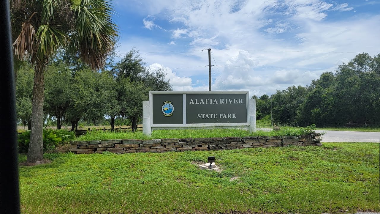 Alafia River State Park campground - YouTube