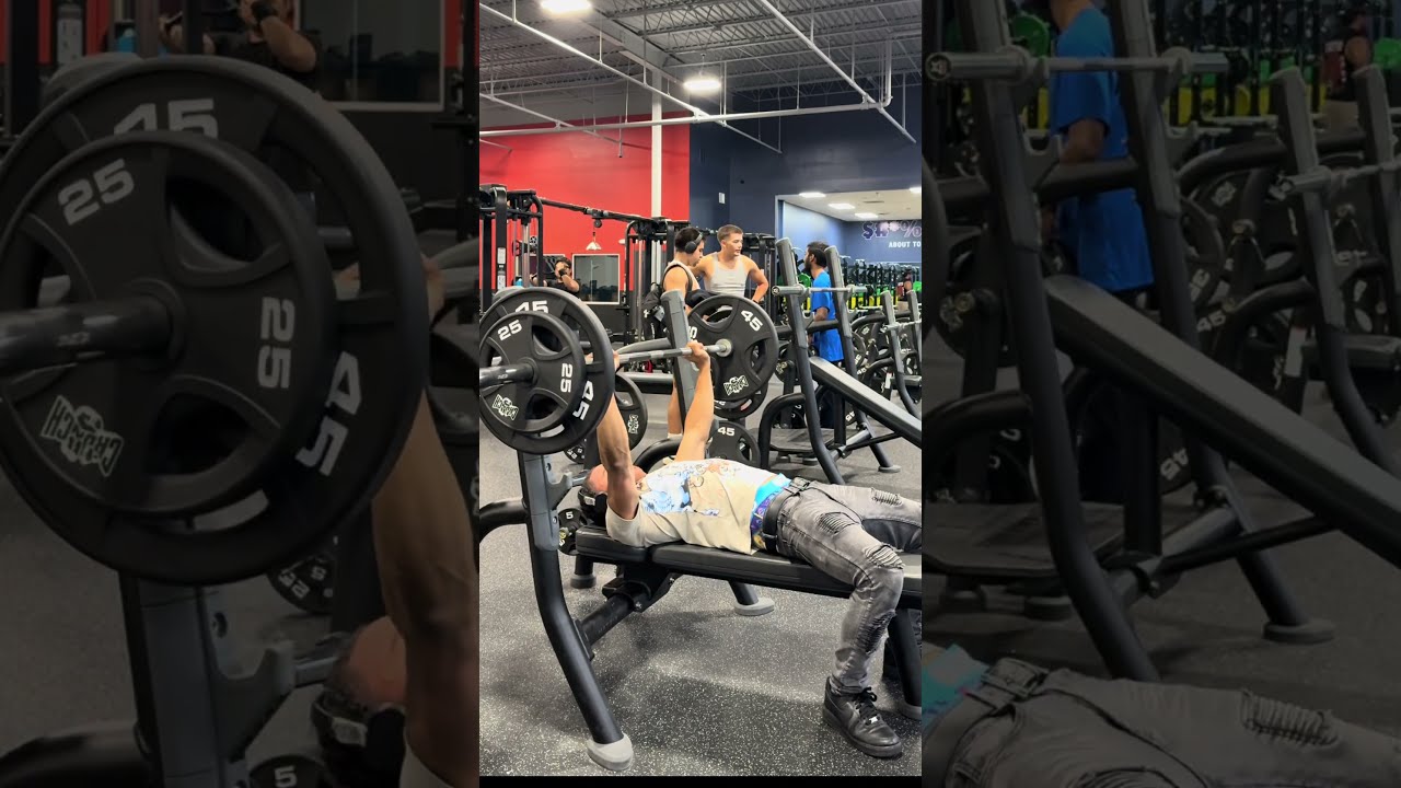185 LB BENCH PRESS I BEEN OFF SOCIAL MEDIA BUT AINT OUT THE GAME WORK HARD IN SILENCE