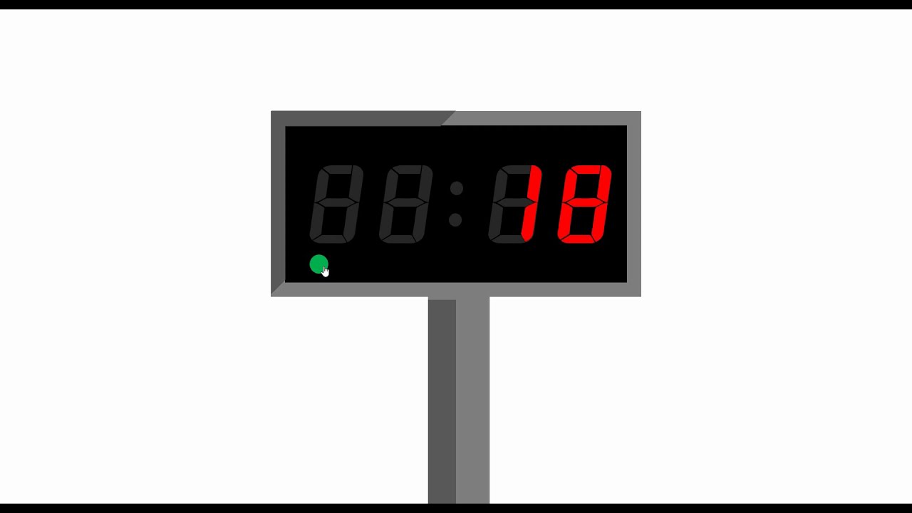cronómetro digital