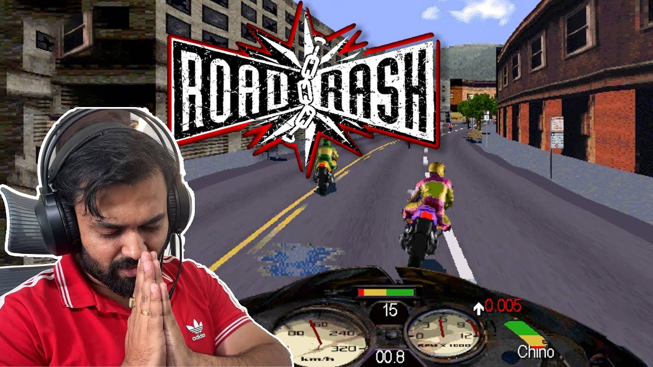 ROAD RASH Gameplay | Kick Fight | Rank 1 #roadrash #gaming - YouTube